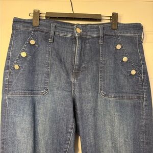GAP Flare Jeans in Classic Blue